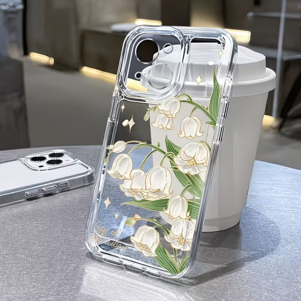 Apple Iphone 15 Pro Max - 빈티지 은방울꽃 폰 케이스 (아이폰 18,