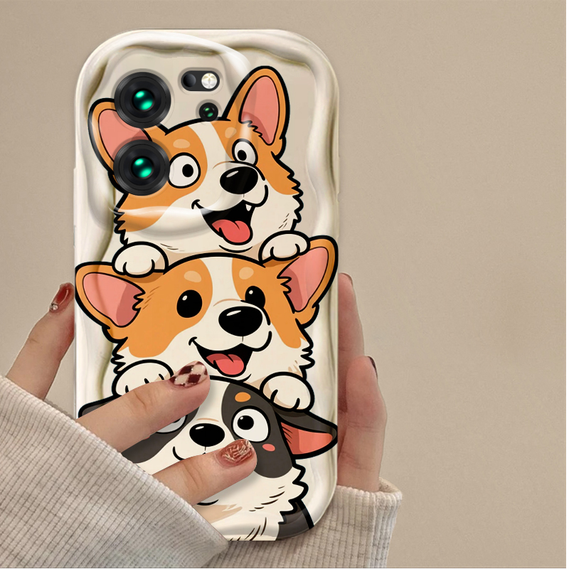 카툰 코기 강아지 귀엽고 재미있는 창의적인 전화 케이스 - Xiaomi Poco X6 리뷰 및 가격
